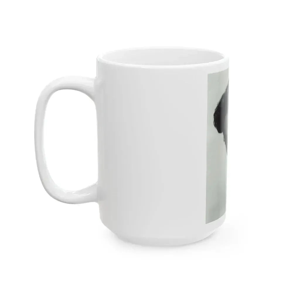 Faith Domergue #128 (Vintage Female Icon) White Coffee Mug - Go Mug Yourself