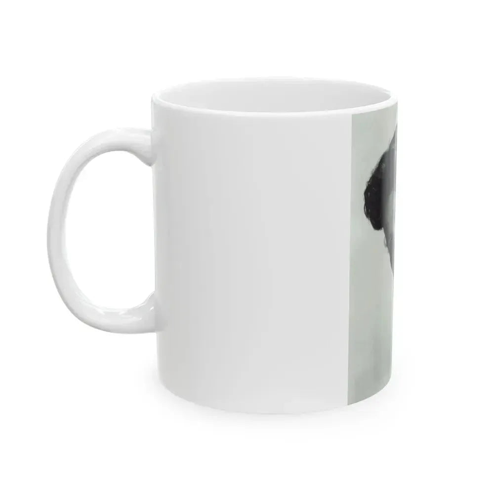 Faith Domergue #128 (Vintage Female Icon) White Coffee Mug - Go Mug Yourself