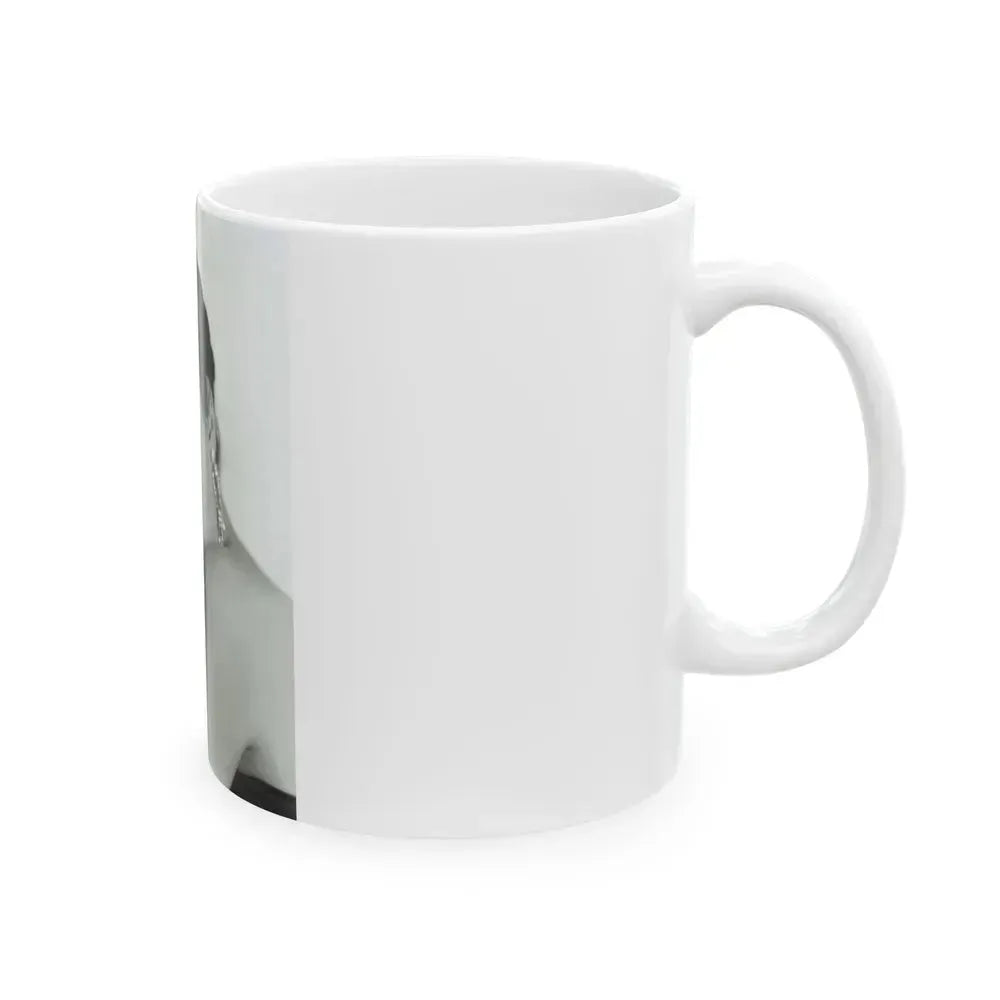 Faith Domergue #128 (Vintage Female Icon) White Coffee Mug - Go Mug Yourself