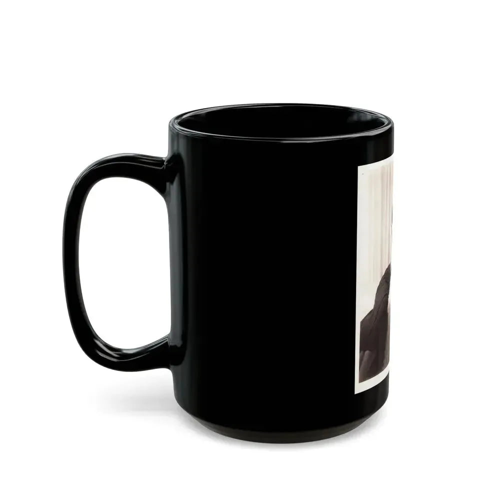 Faith Domergue #133 (Vintage Female Icon) Black Coffee Mug - Go Mug Yourself