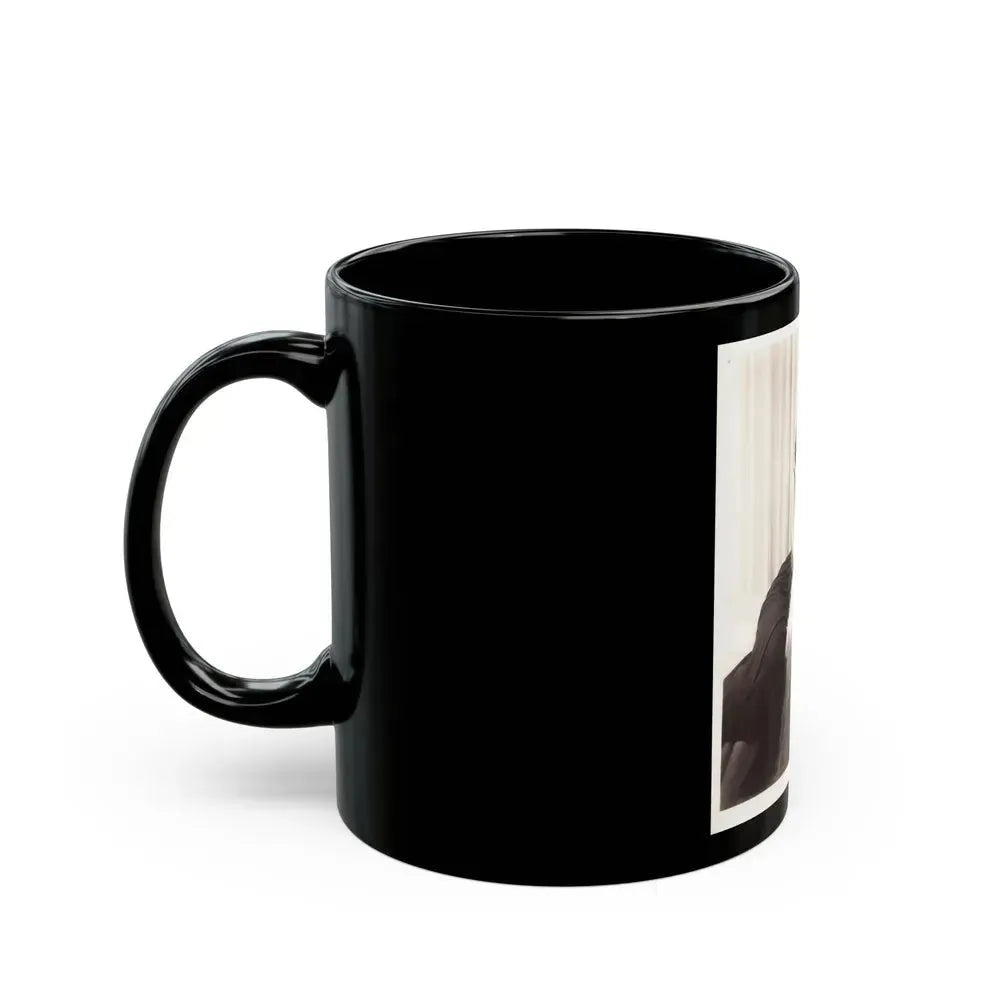 Faith Domergue #133 (Vintage Female Icon) Black Coffee Mug - Go Mug Yourself
