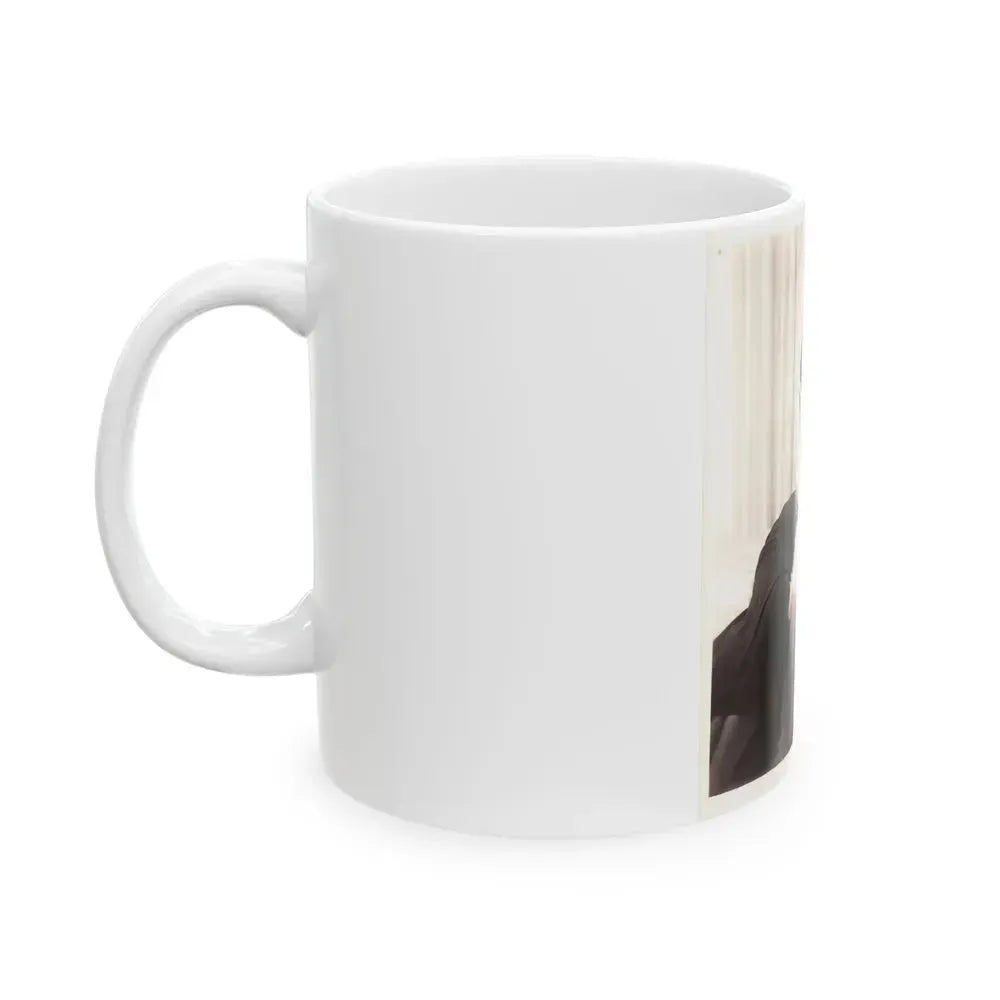 Faith Domergue #133 (Vintage Female Icon) White Coffee Mug - Go Mug Yourself