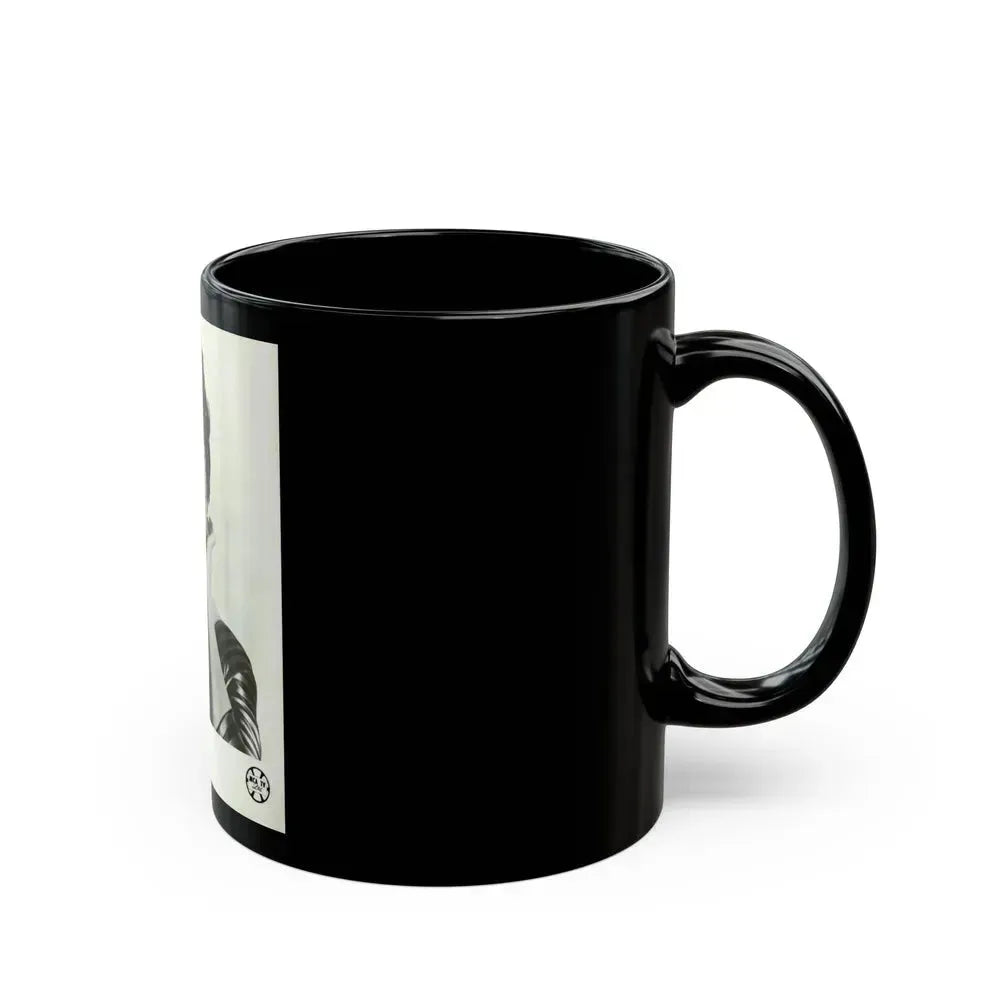 Faith Domergue #138 (Vintage Female Icon) Black Coffee Mug - Go Mug Yourself