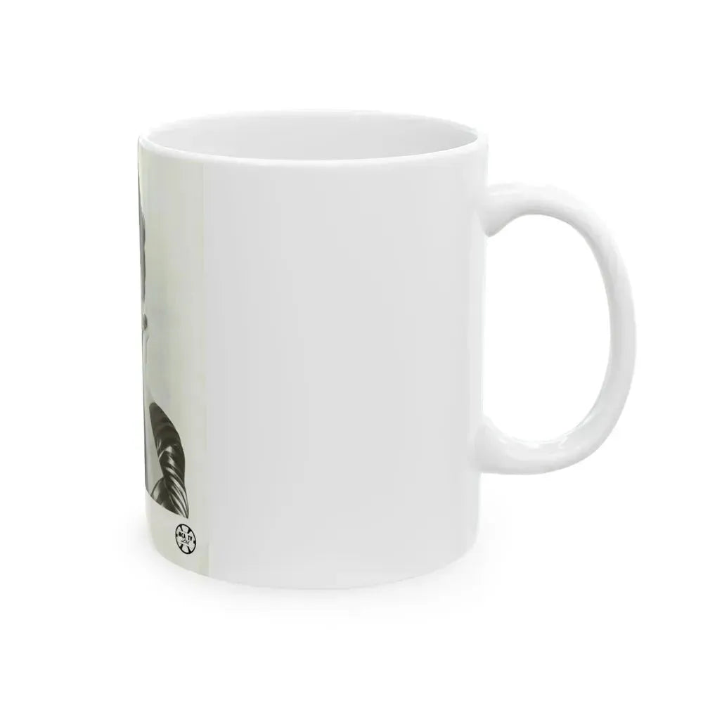 Faith Domergue #138 (Vintage Female Icon) White Coffee Mug - Go Mug Yourself