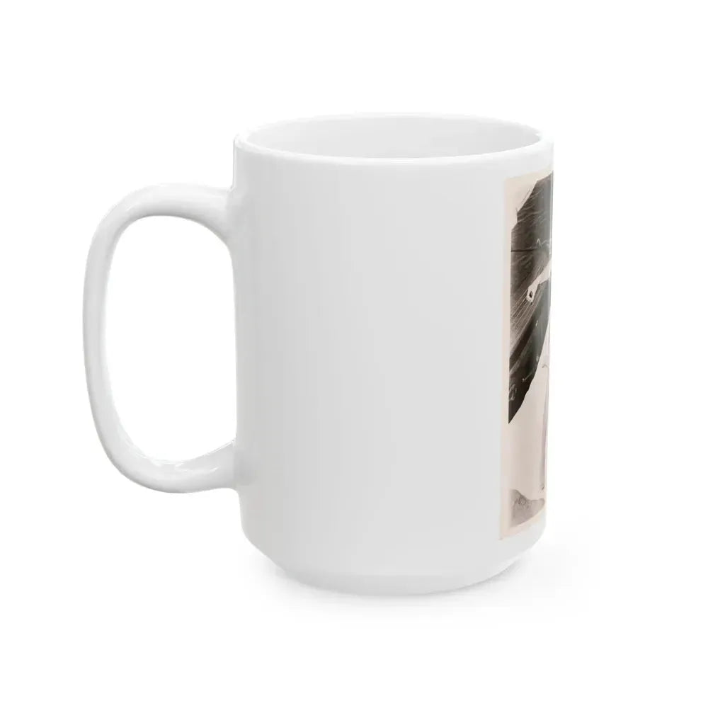Faith Domergue #139 (Vintage Female Icon) White Coffee Mug - Go Mug Yourself