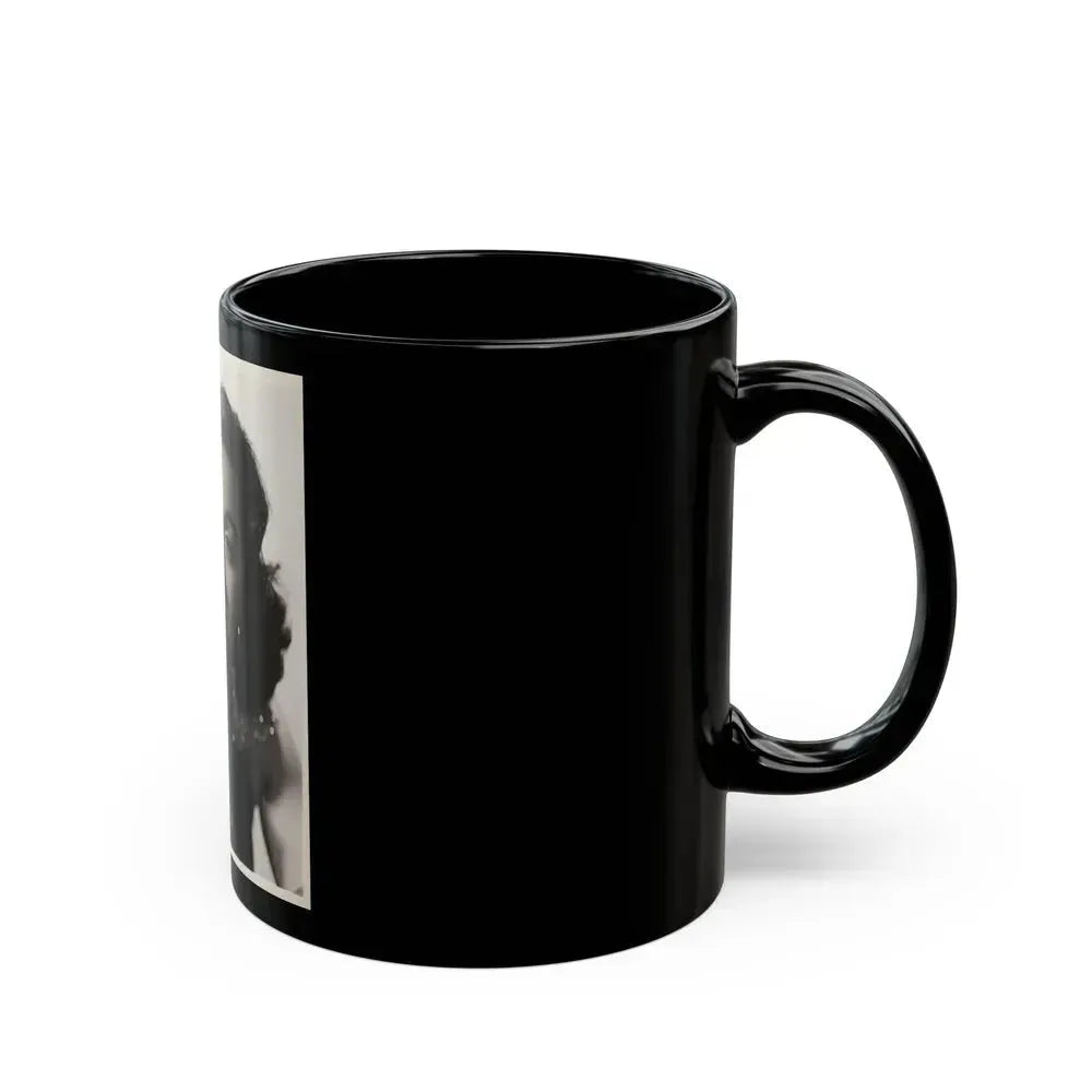 Faith Domergue #140 (Vintage Female Icon) Black Coffee Mug - Go Mug Yourself