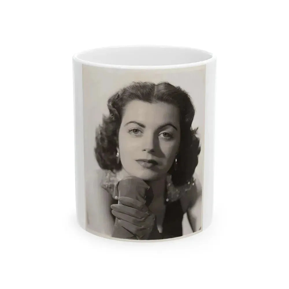 Faith Domergue #140 (Vintage Female Icon) White Coffee Mug 11oz - Go Mug Yourself