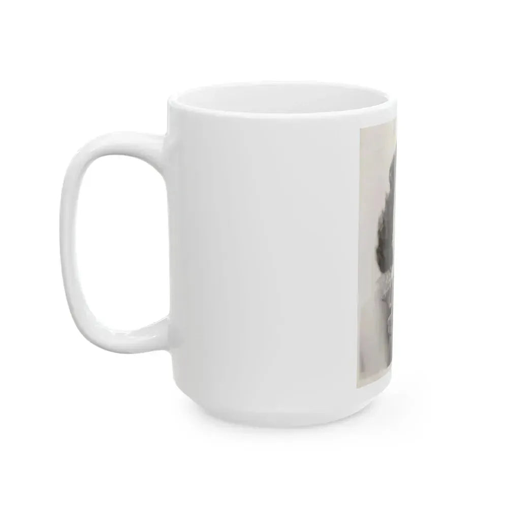Faith Domergue #140 (Vintage Female Icon) White Coffee Mug - Go Mug Yourself