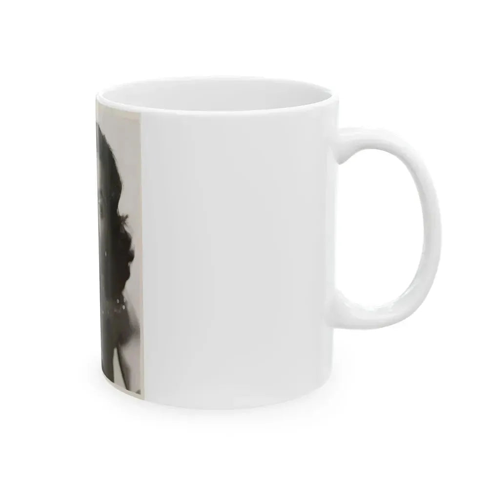 Faith Domergue #140 (Vintage Female Icon) White Coffee Mug - Go Mug Yourself