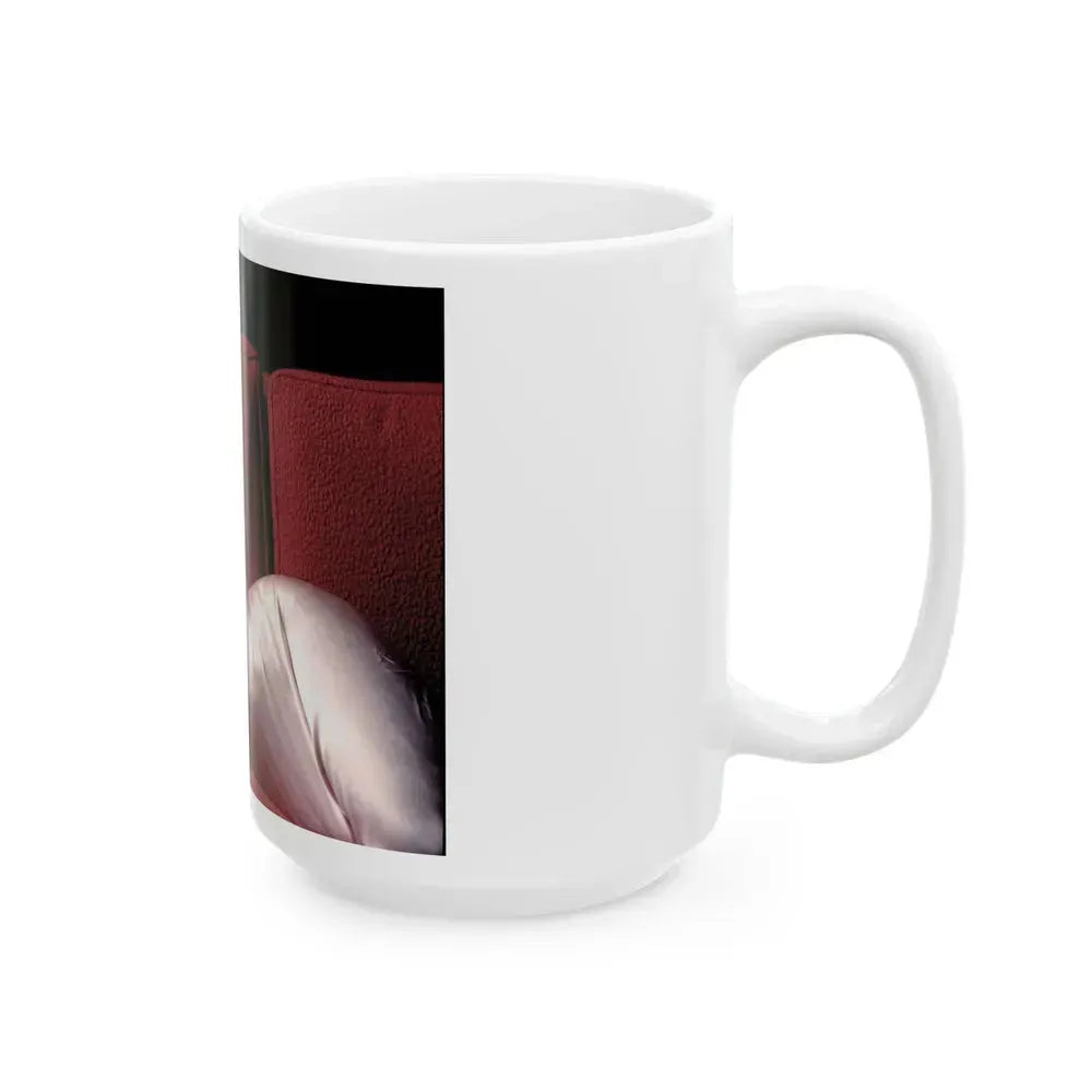 Faith Domergue #141 (Vintage Female Icon) White Coffee Mug - Go Mug Yourself