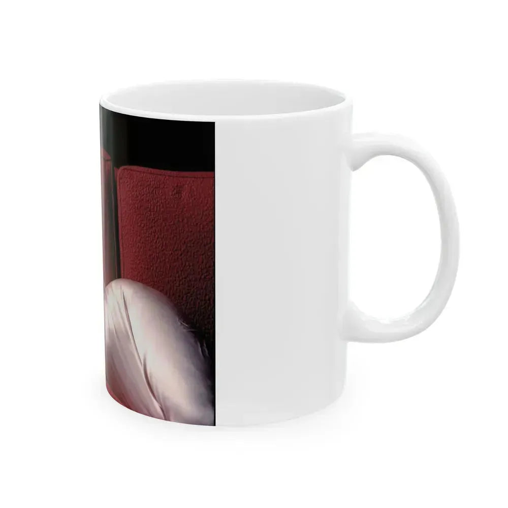 Faith Domergue #141 (Vintage Female Icon) White Coffee Mug - Go Mug Yourself