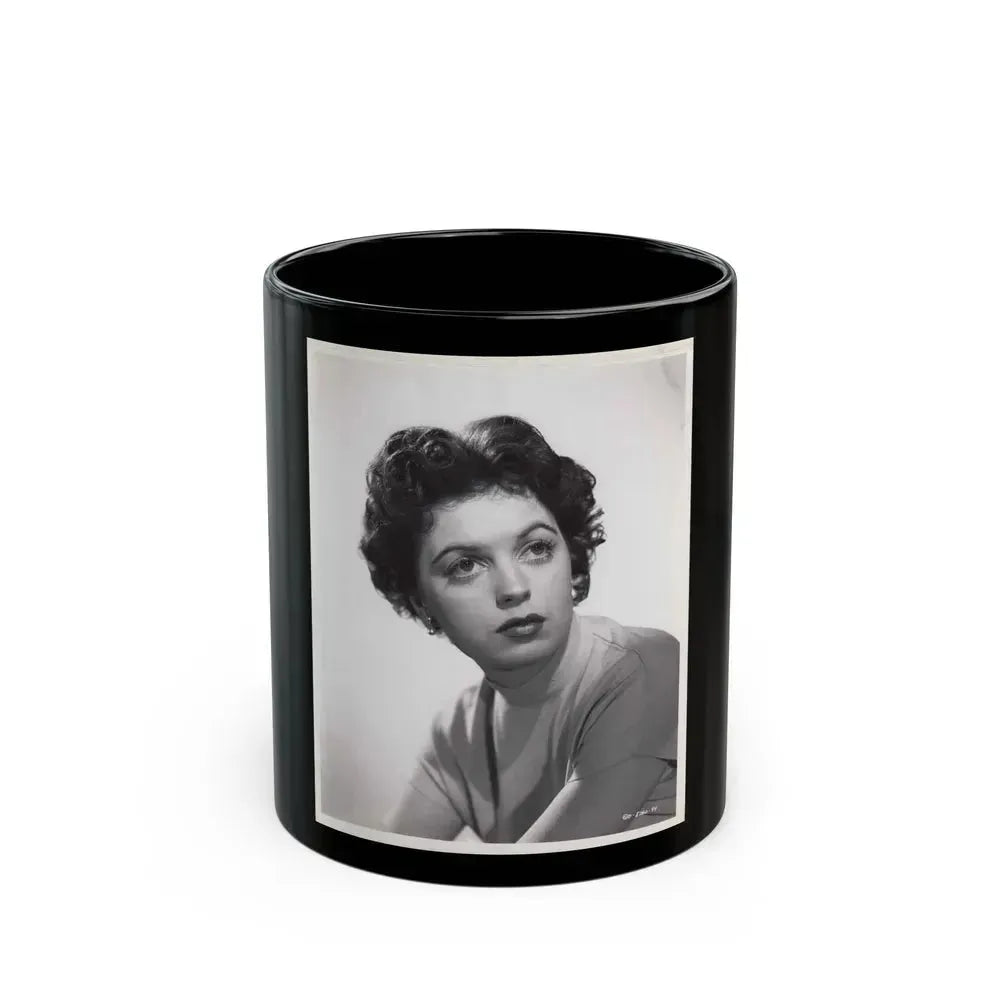Faith Domergue #150 (Vintage Female Icon) Black Coffee Mug 11oz - Go Mug Yourself