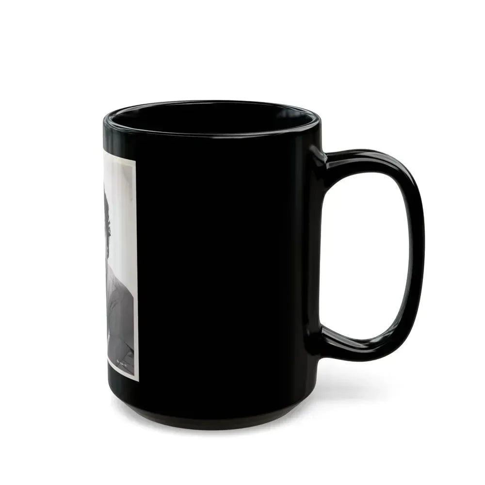 Faith Domergue #150 (Vintage Female Icon) Black Coffee Mug - Go Mug Yourself