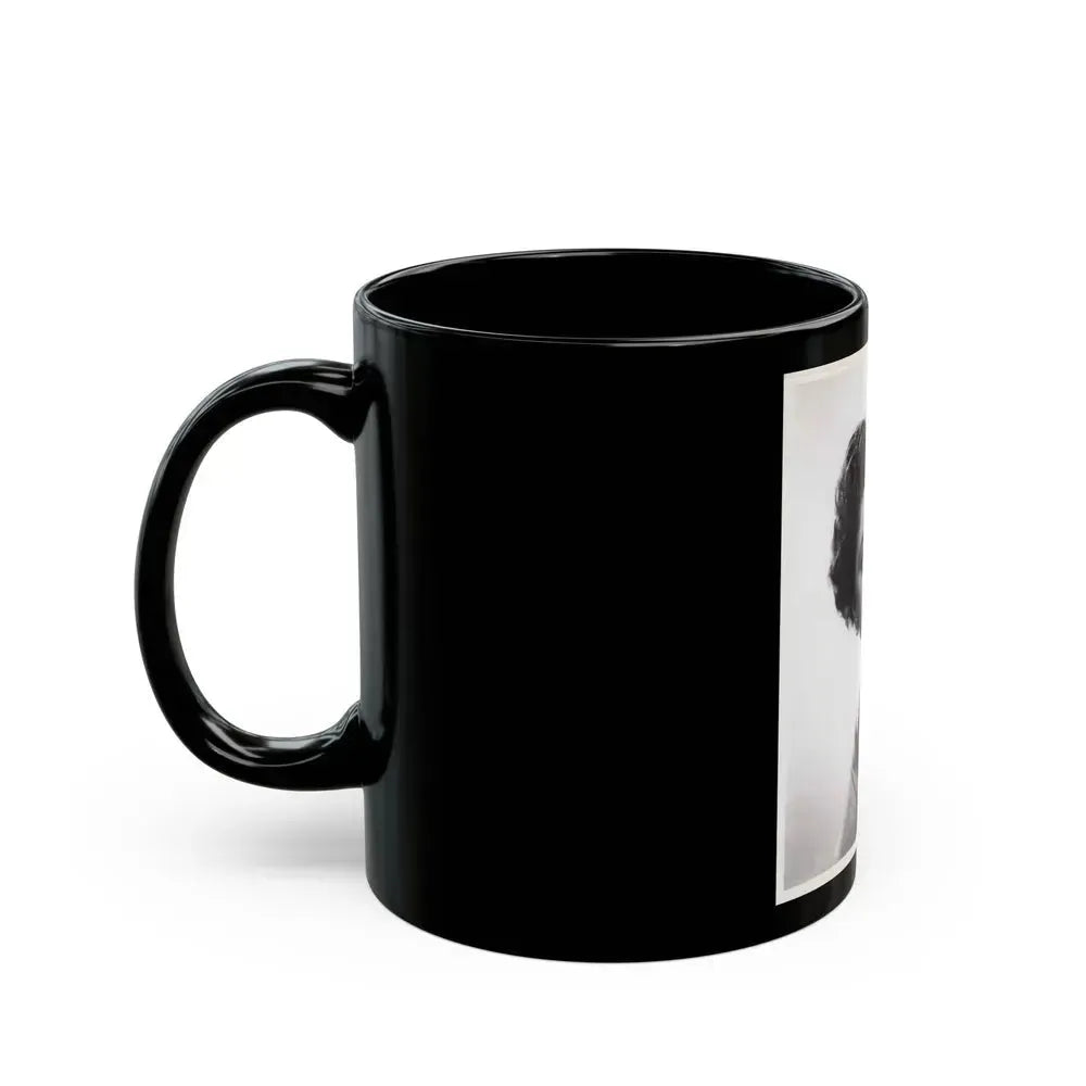 Faith Domergue #150 (Vintage Female Icon) Black Coffee Mug - Go Mug Yourself