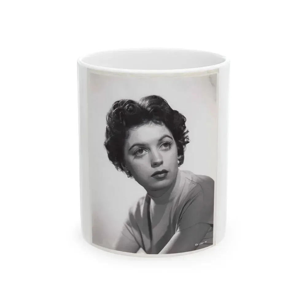 Faith Domergue #150 (Vintage Female Icon) White Coffee Mug 11oz - Go Mug Yourself