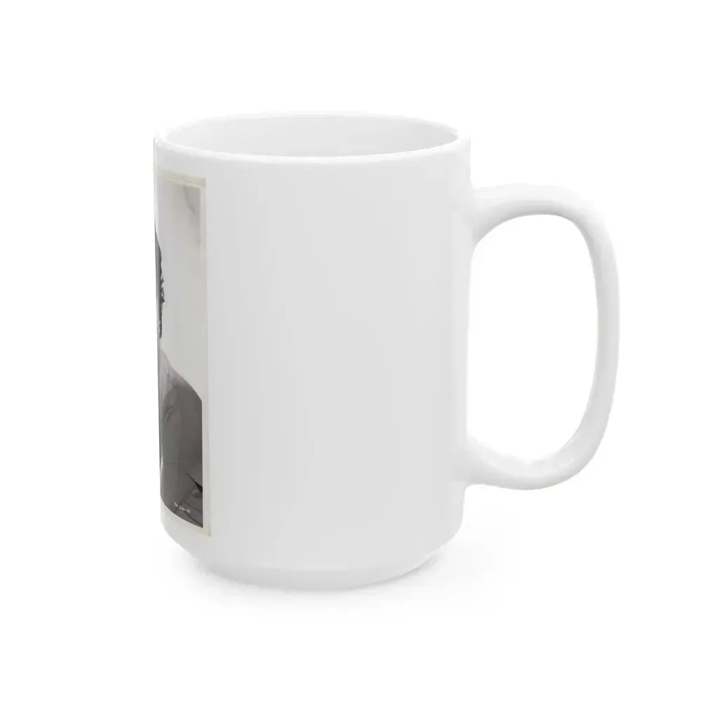 Faith Domergue #150 (Vintage Female Icon) White Coffee Mug - Go Mug Yourself