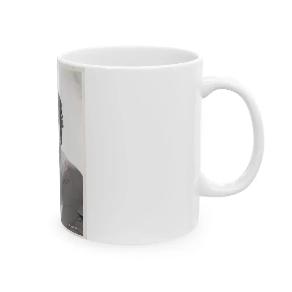 Faith Domergue #150 (Vintage Female Icon) White Coffee Mug - Go Mug Yourself