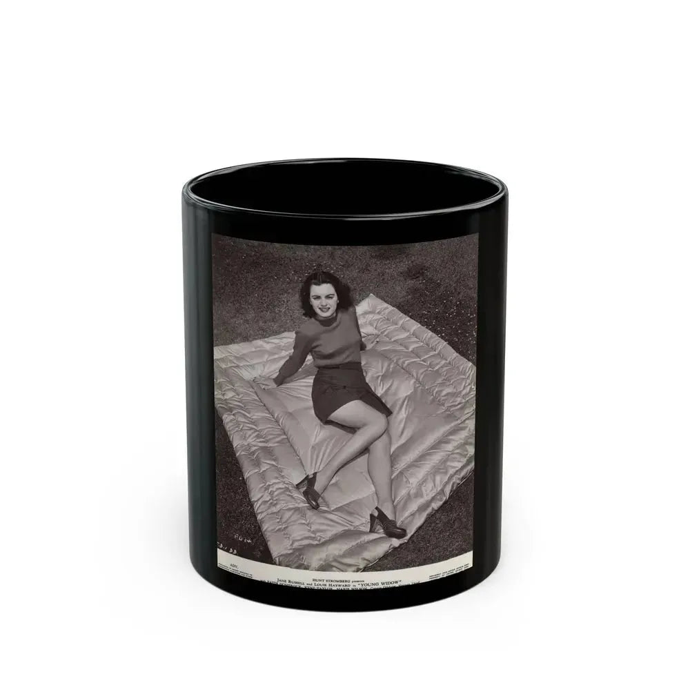 Faith Domergue #159 (Vintage Female Icon) Black Coffee Mug 11oz - Go Mug Yourself
