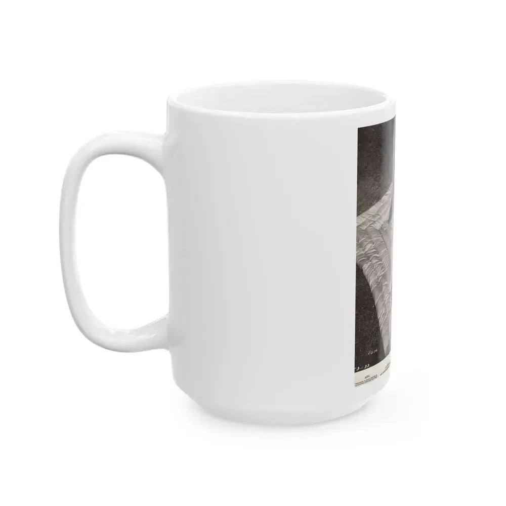 Faith Domergue #159 (Vintage Female Icon) White Coffee Mug - Go Mug Yourself