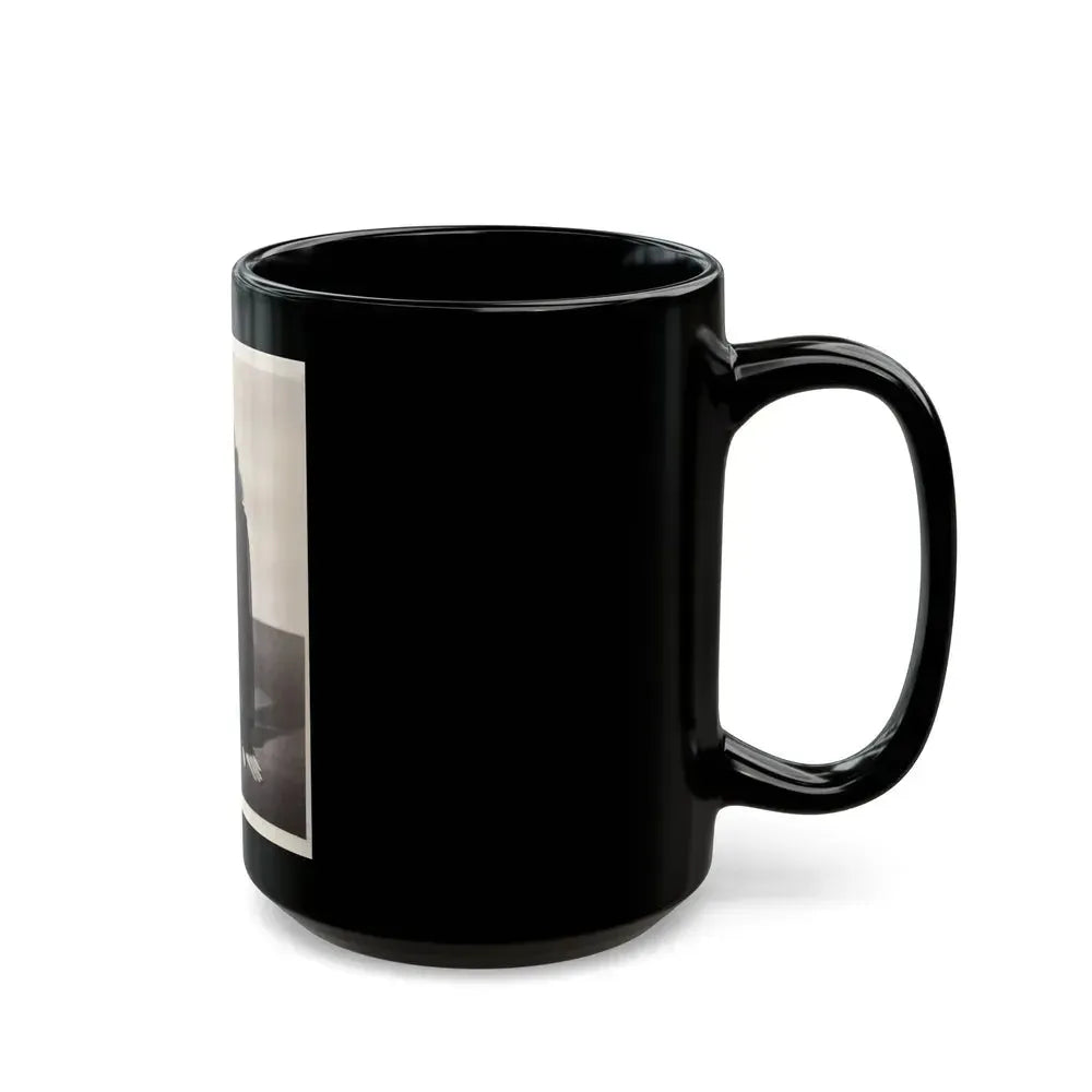 Faith Domergue #161 (Vintage Female Icon) Black Coffee Mug - Go Mug Yourself