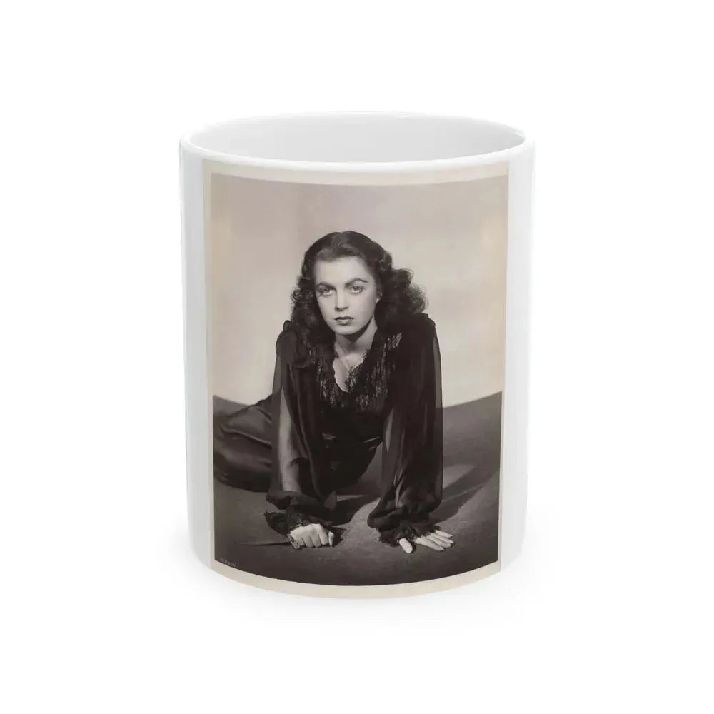 Faith Domergue #161 (Vintage Female Icon) White Coffee Mug 11oz - Go Mug Yourself