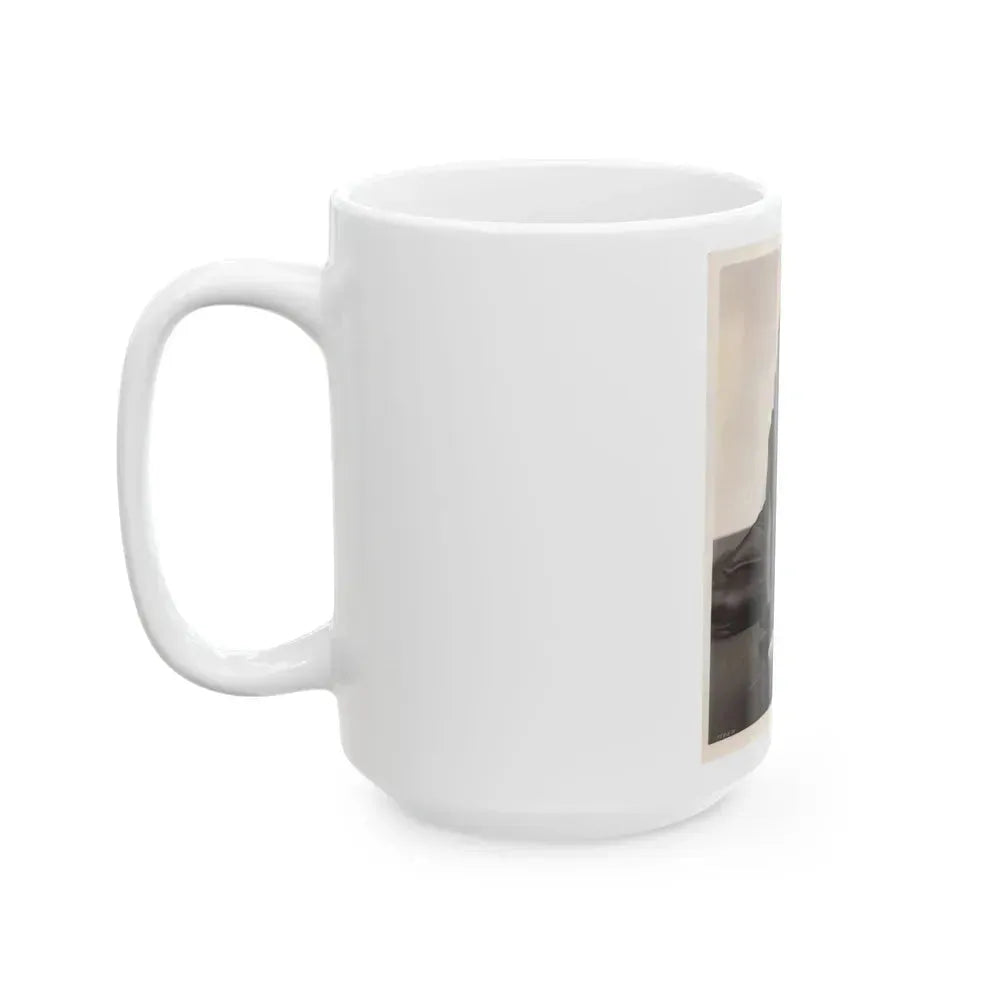 Faith Domergue #161 (Vintage Female Icon) White Coffee Mug - Go Mug Yourself