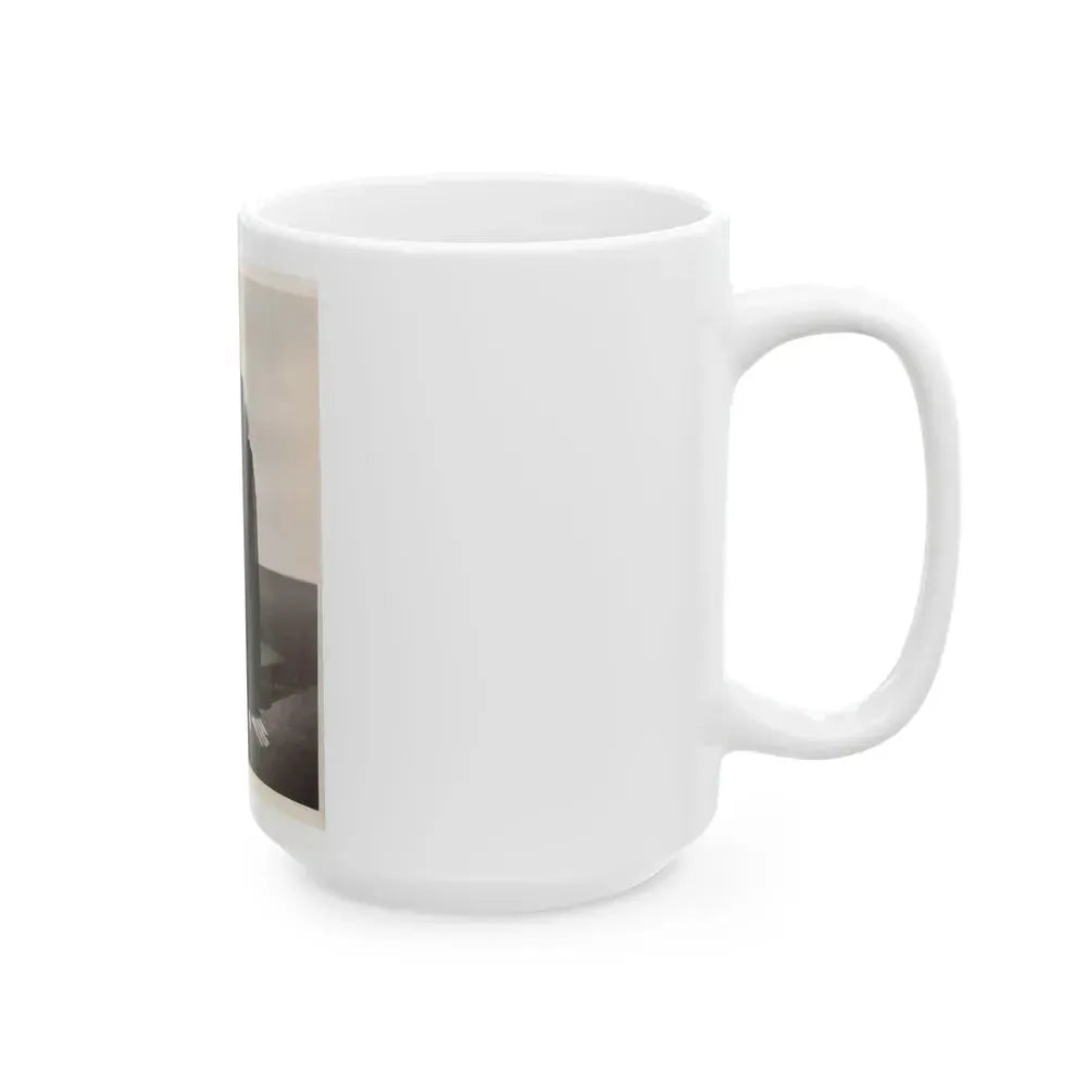Faith Domergue #161 (Vintage Female Icon) White Coffee Mug - Go Mug Yourself