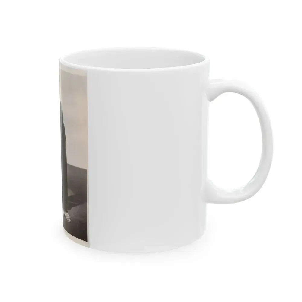Faith Domergue #161 (Vintage Female Icon) White Coffee Mug - Go Mug Yourself