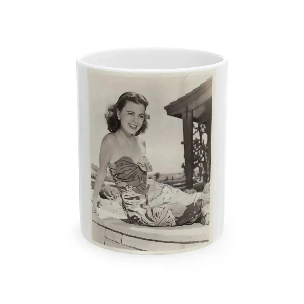 Faith Domergue #163 (Vintage Female Icon) White Coffee Mug 11oz - Go Mug Yourself