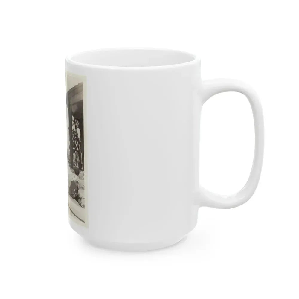 Faith Domergue #163 (Vintage Female Icon) White Coffee Mug - Go Mug Yourself