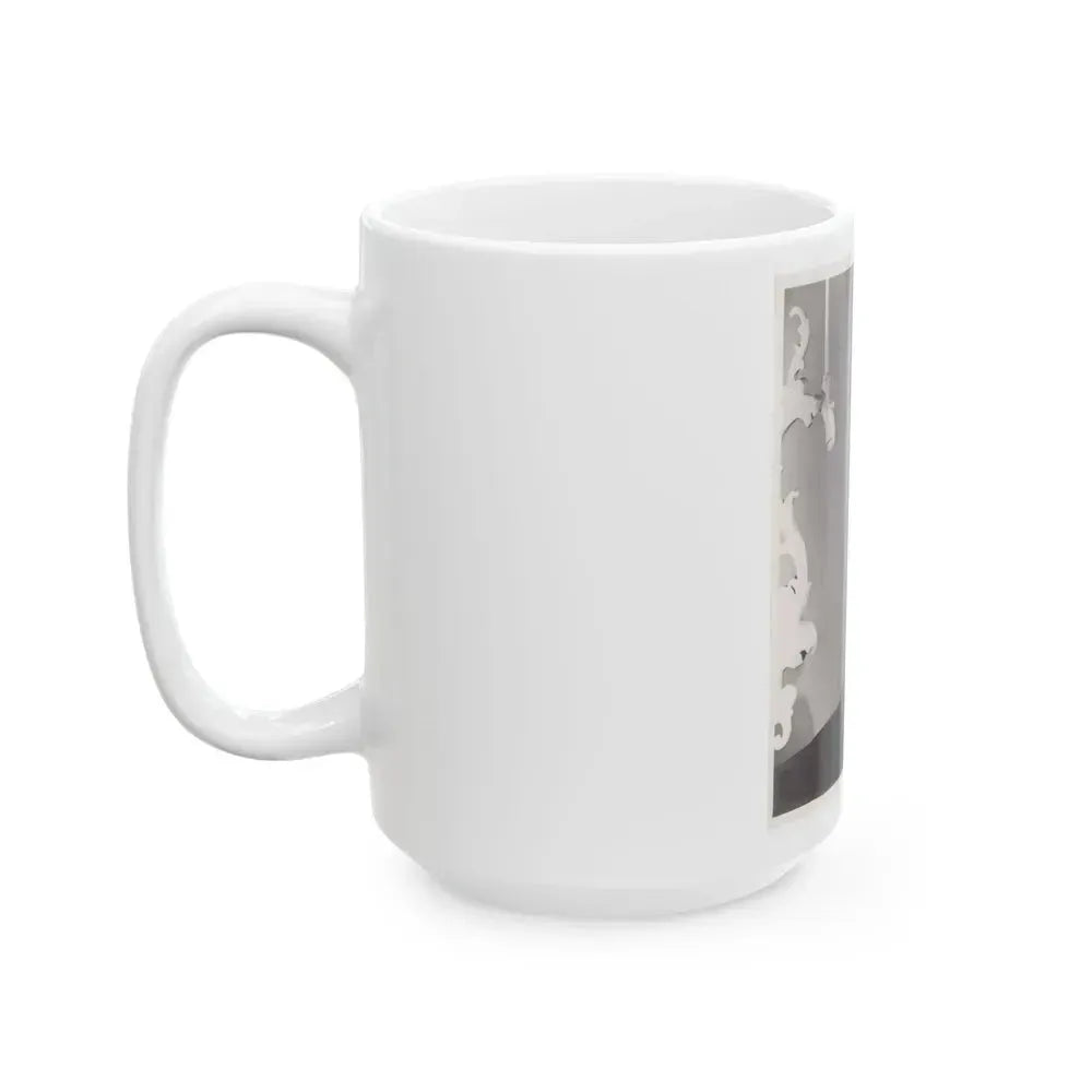 Faith Domergue #166 (Vintage Female Icon) White Coffee Mug - Go Mug Yourself