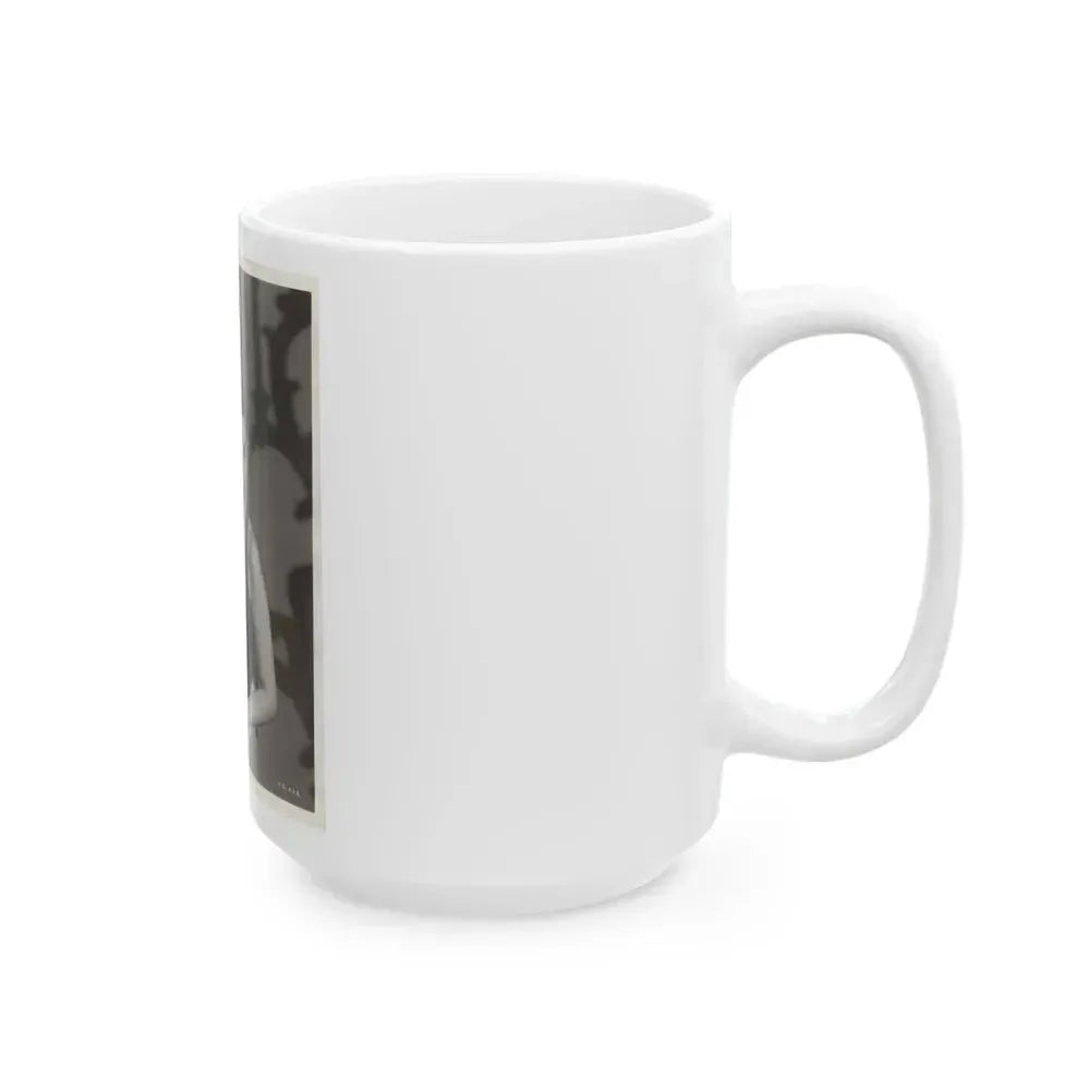 Faith Domergue #166 (Vintage Female Icon) White Coffee Mug - Go Mug Yourself