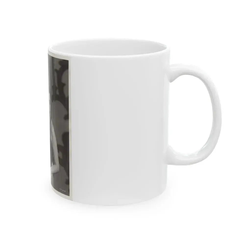 Faith Domergue #166 (Vintage Female Icon) White Coffee Mug - Go Mug Yourself
