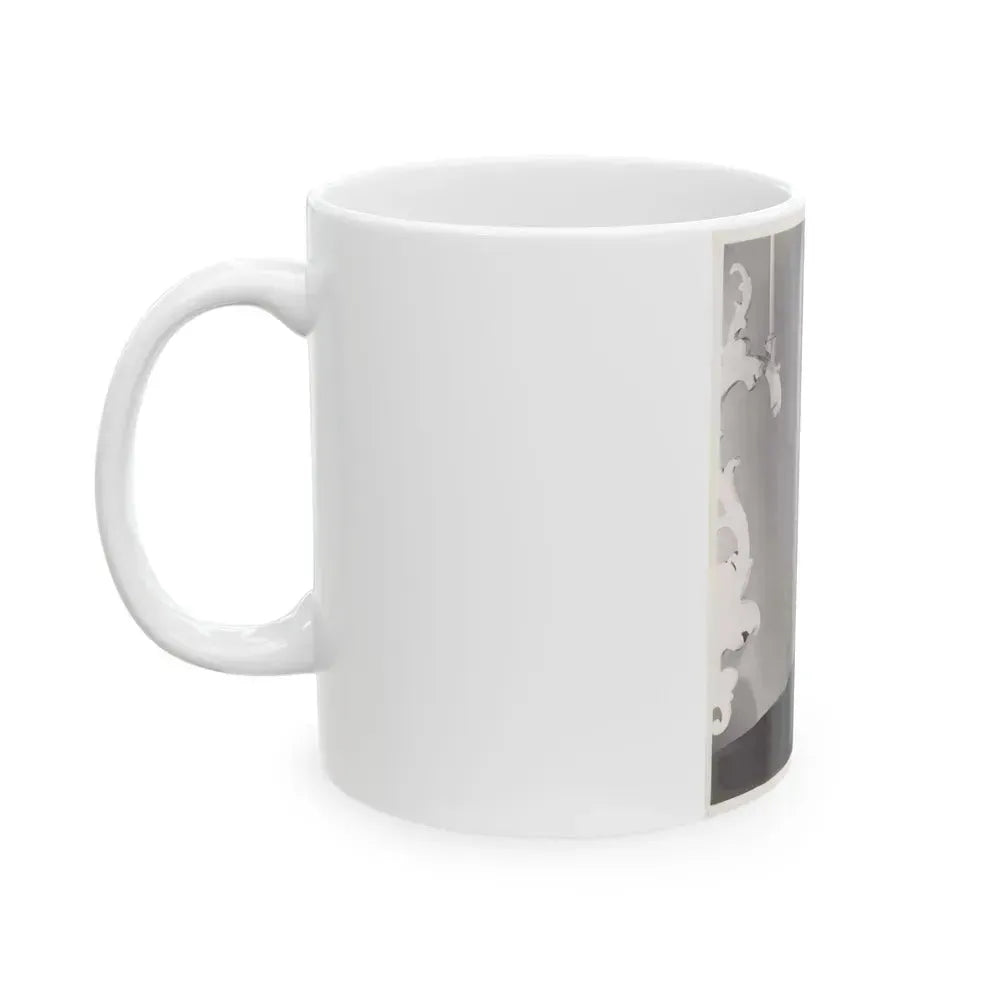 Faith Domergue #166 (Vintage Female Icon) White Coffee Mug - Go Mug Yourself
