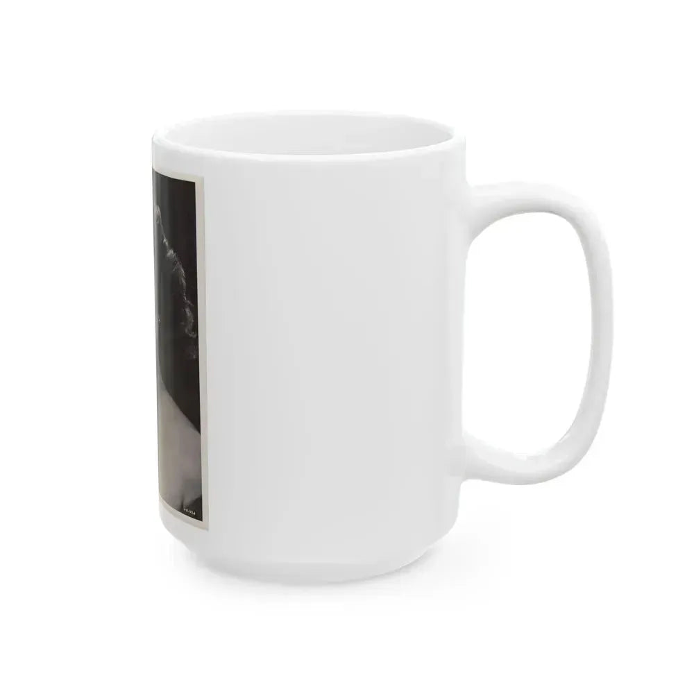 Faith Domergue #168 (Vintage Female Icon) White Coffee Mug - Go Mug Yourself