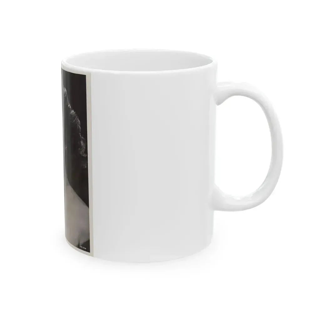 Faith Domergue #168 (Vintage Female Icon) White Coffee Mug - Go Mug Yourself
