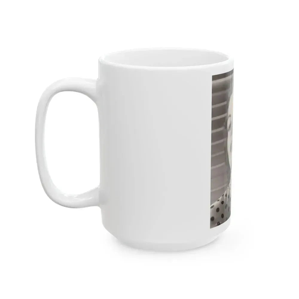 Faith Domergue #169 (Vintage Female Icon) White Coffee Mug - Go Mug Yourself