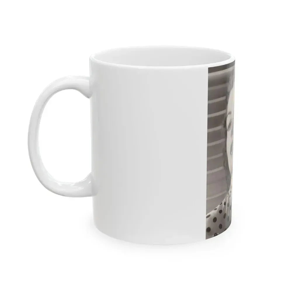 Faith Domergue #169 (Vintage Female Icon) White Coffee Mug - Go Mug Yourself