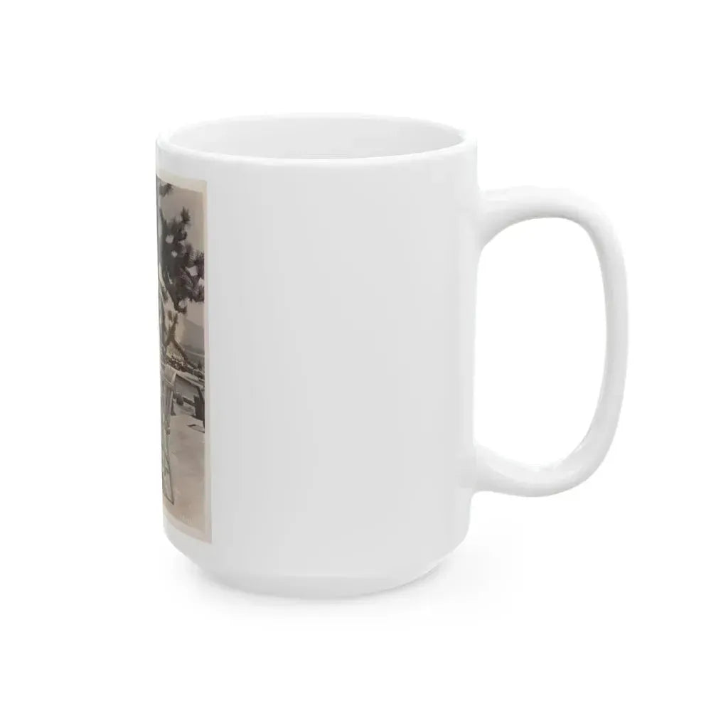 Faith Domergue #184 (Vintage Female Icon) White Coffee Mug - Go Mug Yourself