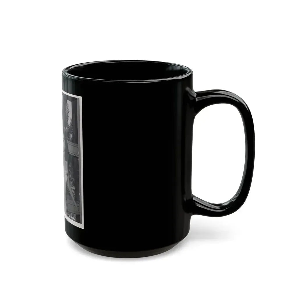 Faith Domergue #185 (Vintage Female Icon) Black Coffee Mug - Go Mug Yourself