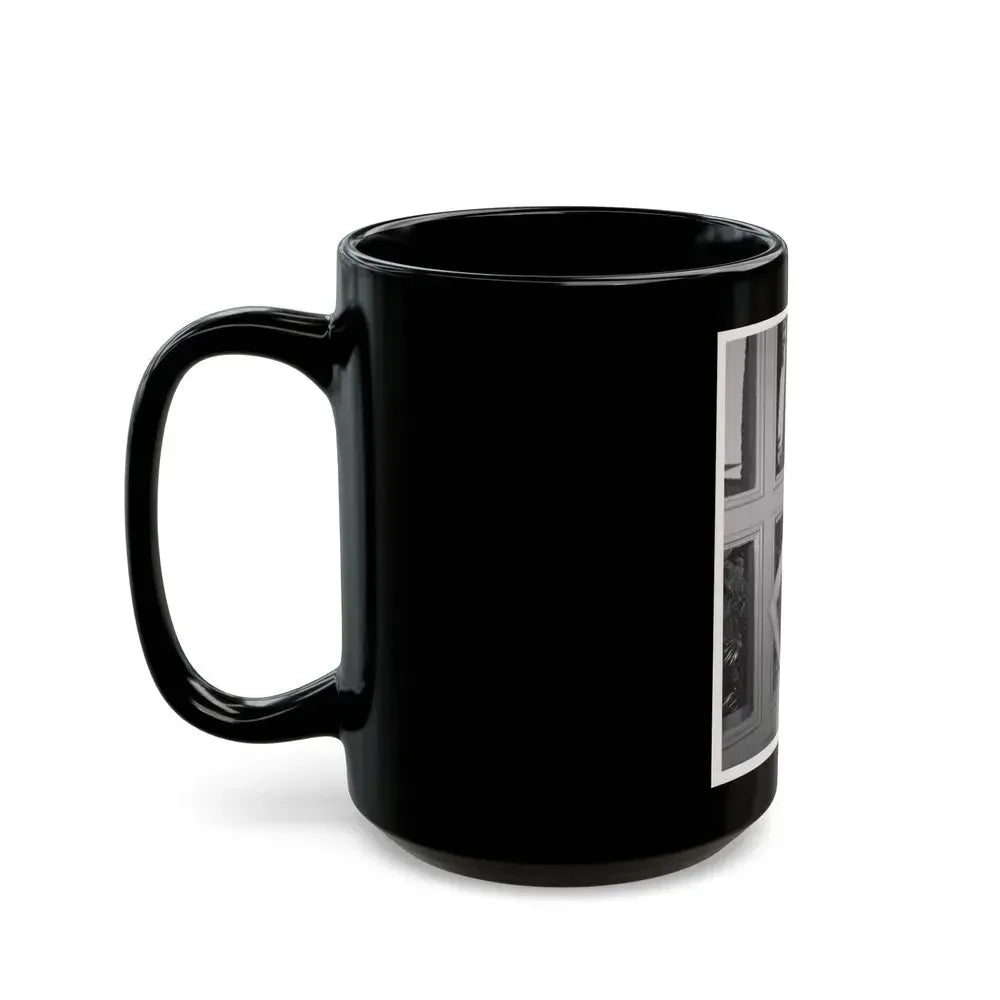 Faith Domergue #185 (Vintage Female Icon) Black Coffee Mug - Go Mug Yourself