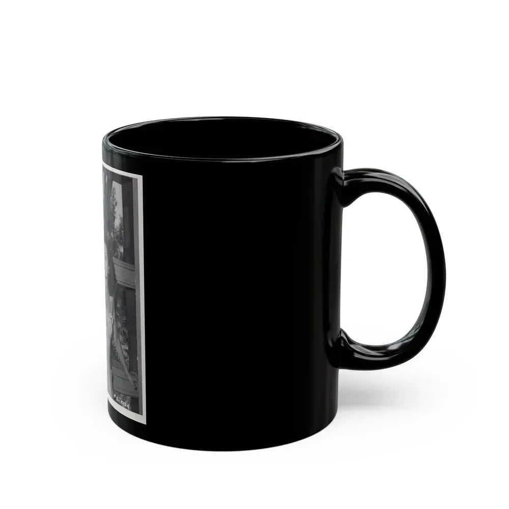 Faith Domergue #185 (Vintage Female Icon) Black Coffee Mug - Go Mug Yourself