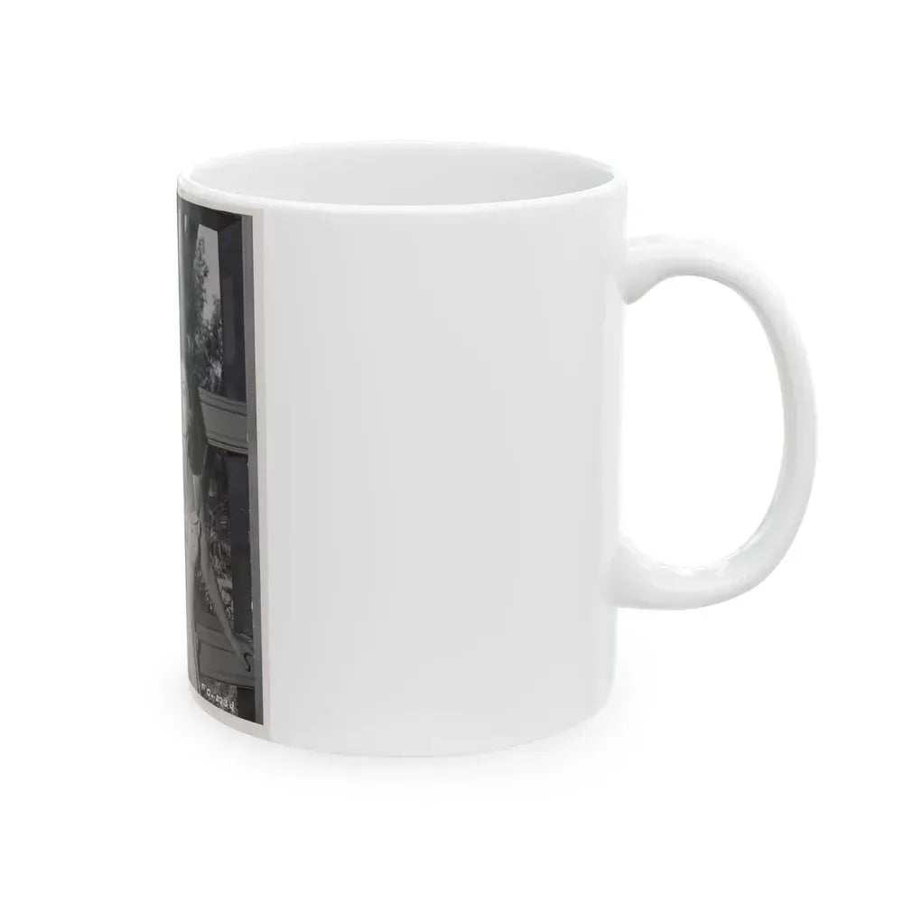 Faith Domergue #185 (Vintage Female Icon) White Coffee Mug - Go Mug Yourself