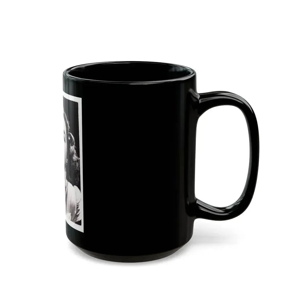Faith Domergue #187 (Vintage Female Icon) Black Coffee Mug - Go Mug Yourself