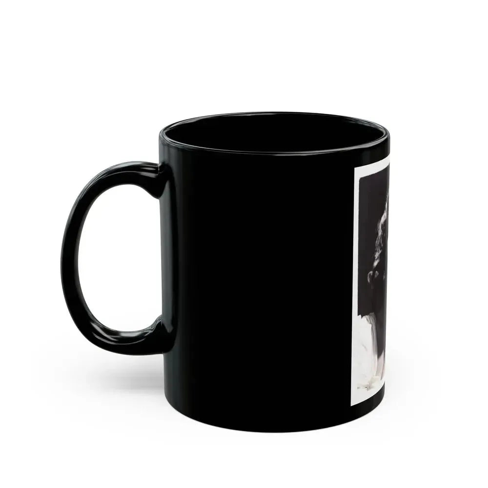 Faith Domergue #187 (Vintage Female Icon) Black Coffee Mug - Go Mug Yourself