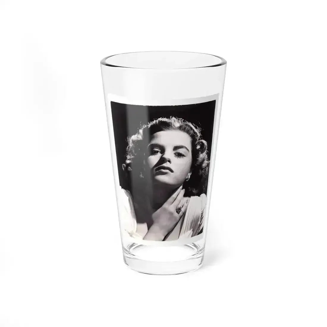 Faith Domergue #187 (Vintage Female Icon) Pint Glass 16oz 16oz - Go Mug Yourself