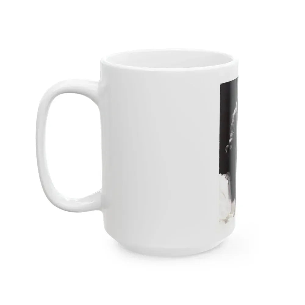 Faith Domergue #187 (Vintage Female Icon) White Coffee Mug - Go Mug Yourself
