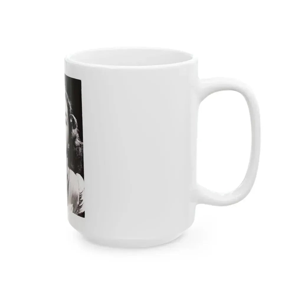 Faith Domergue #187 (Vintage Female Icon) White Coffee Mug - Go Mug Yourself