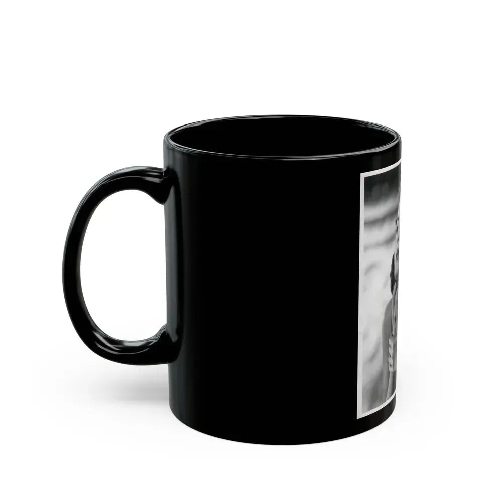 Faith Domergue #188 (Vintage Female Icon) Black Coffee Mug - Go Mug Yourself