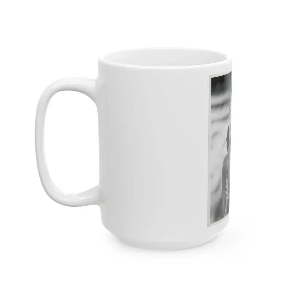 Faith Domergue #188 (Vintage Female Icon) White Coffee Mug - Go Mug Yourself